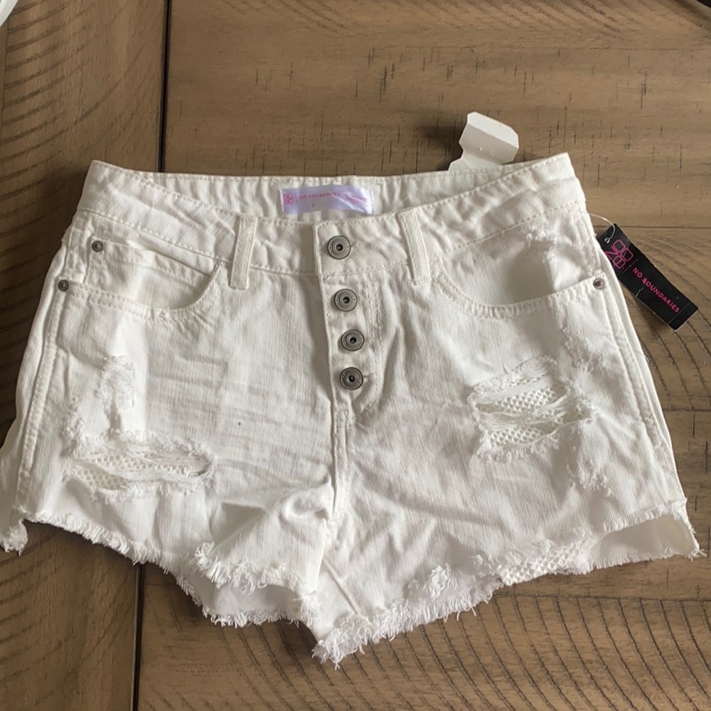 White shorts